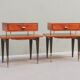 Pair of bedside tables 50s