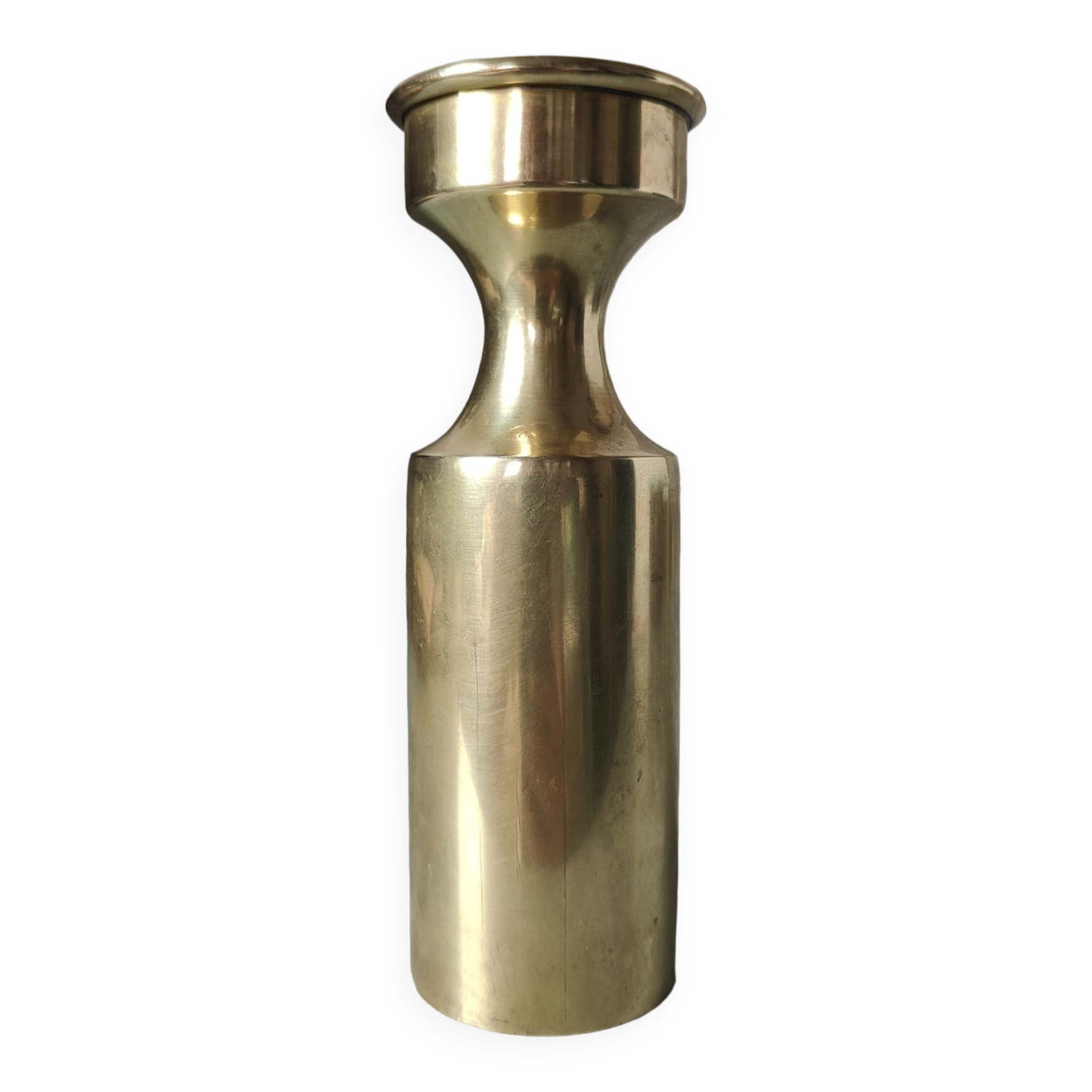 Brass candle holder