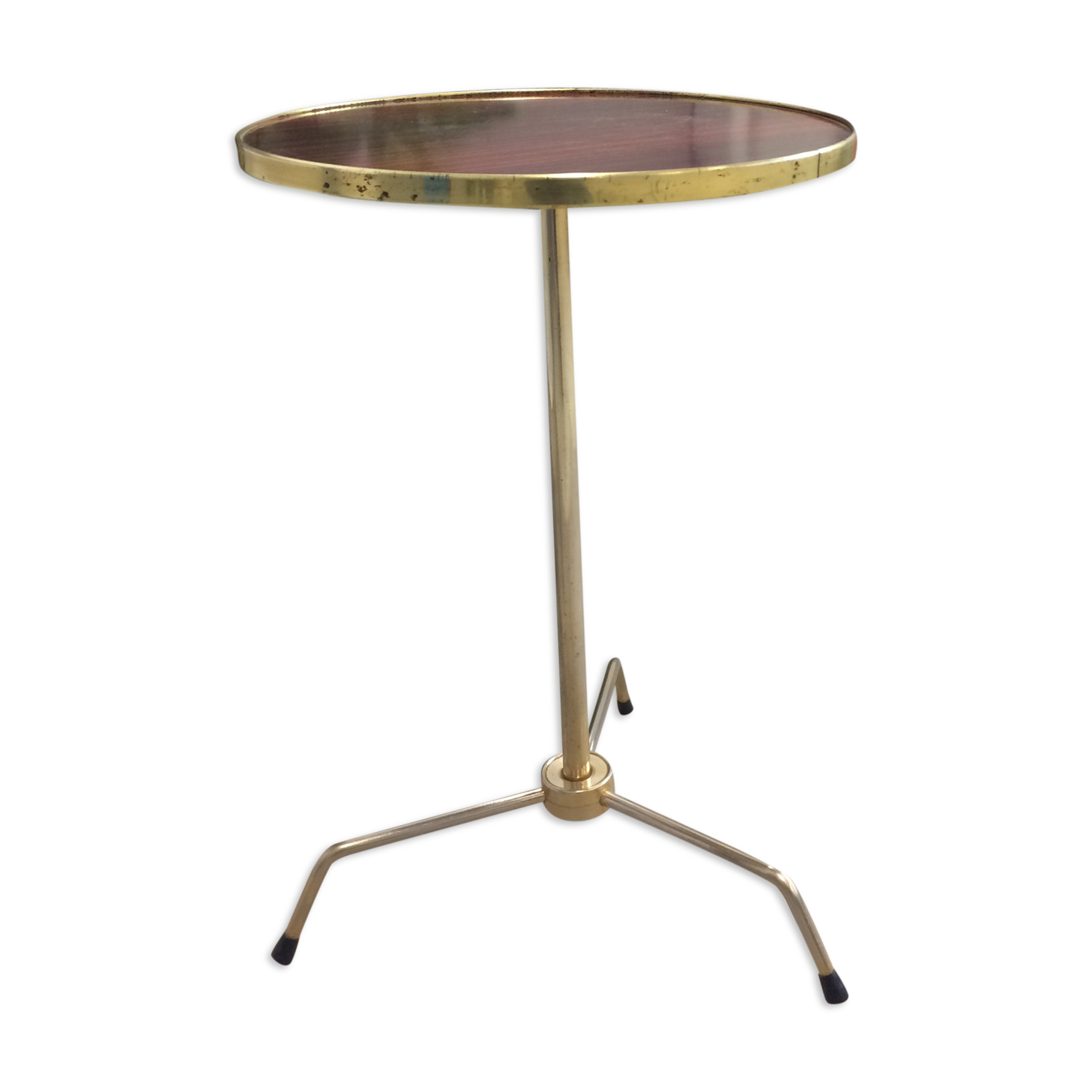 Guéridon vintage formica