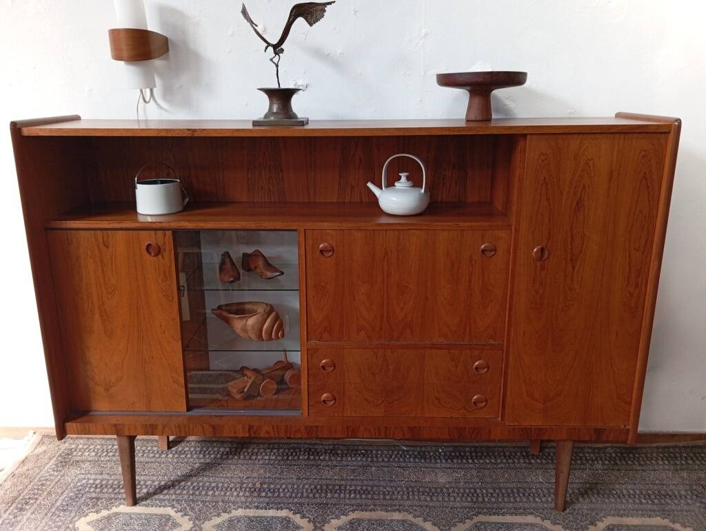 Scandinavian teak sideboard LB 60s