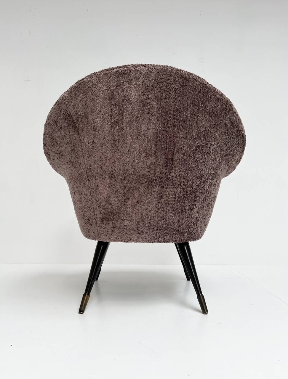 Fauteuil Nanna Ditzel retapissé, années 1950