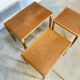 Nest of Tables in Oak Wood, Denmark 1960s, Set of 3