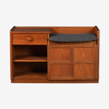 Nathan squares hall seat, telephone bench 1960