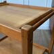 Pine serving trolley