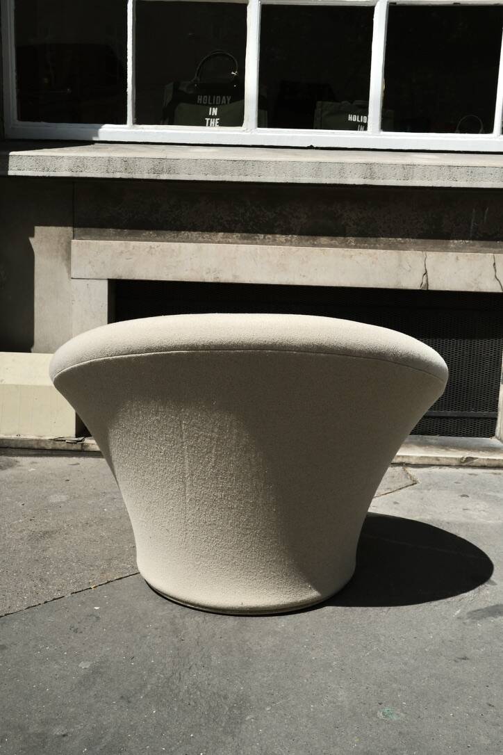 Mushroom armchair and ottoman, Pierre Paulin for Artifort, 1960s