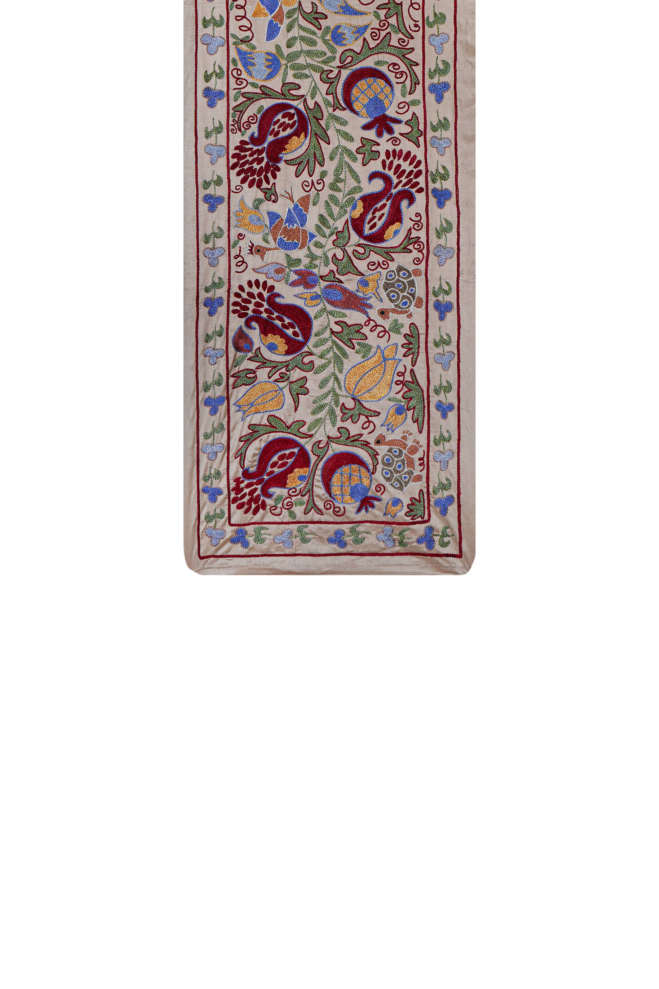 Hand-knotted rug, vintage Turkish rug 53x190 cm