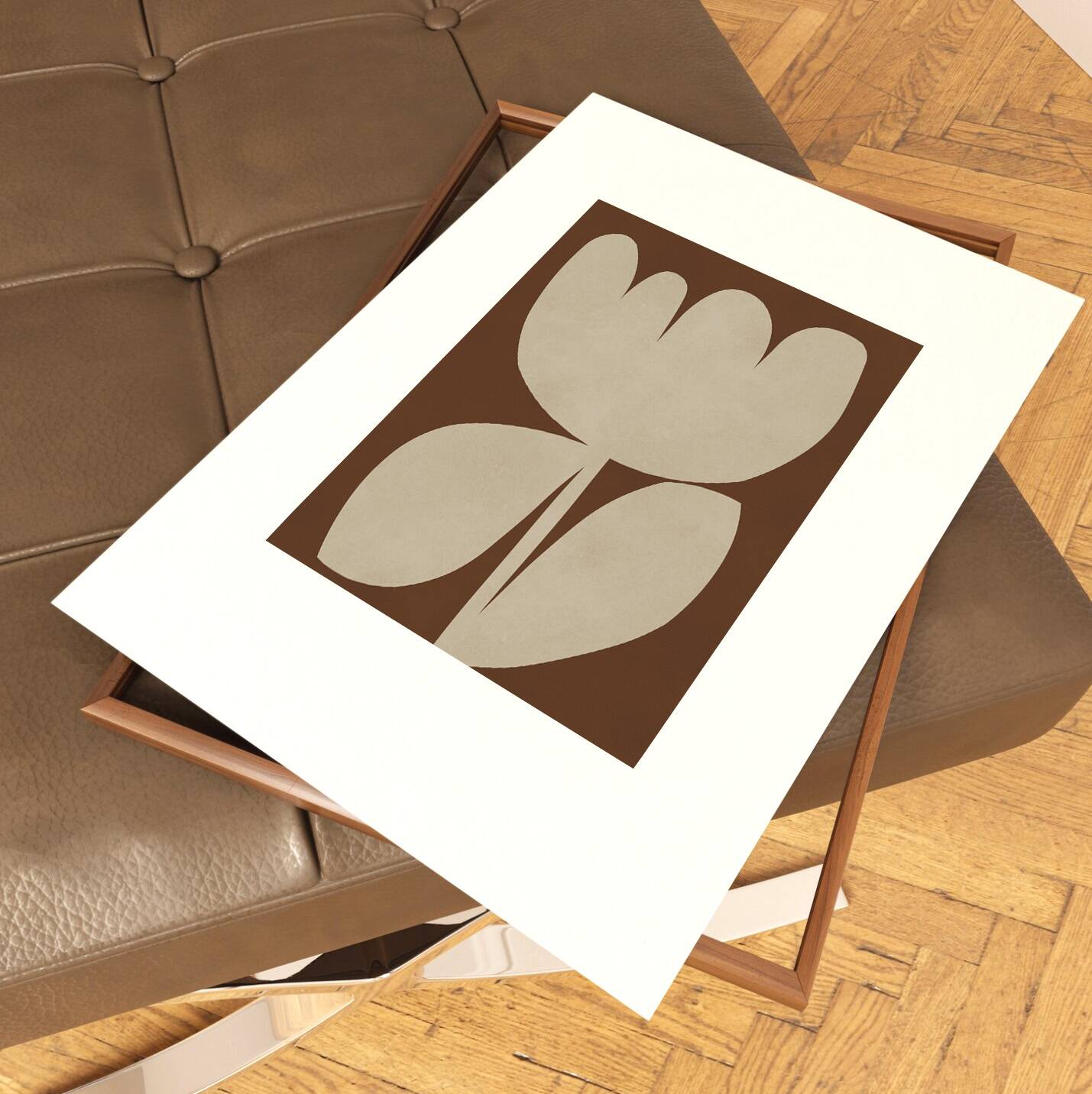 Peinture faite à la main 29,7x42cm