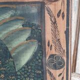 Fabric painting ancient pattern india hindu