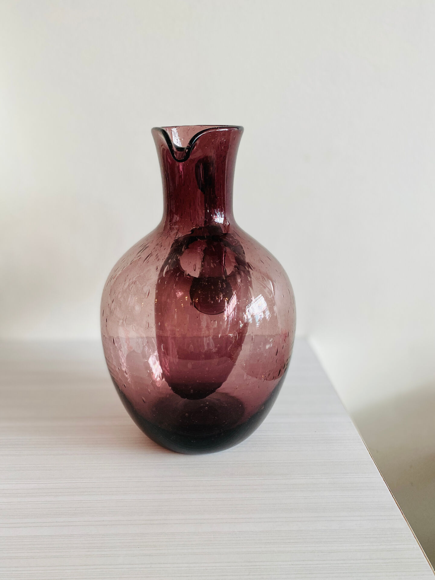 Ice pitcher carafe glassware Biot