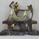 Art Deco bronze sculpture signed H. Molins