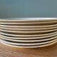 Set of 10 flat plates K&G Lunéville, model Sylvain