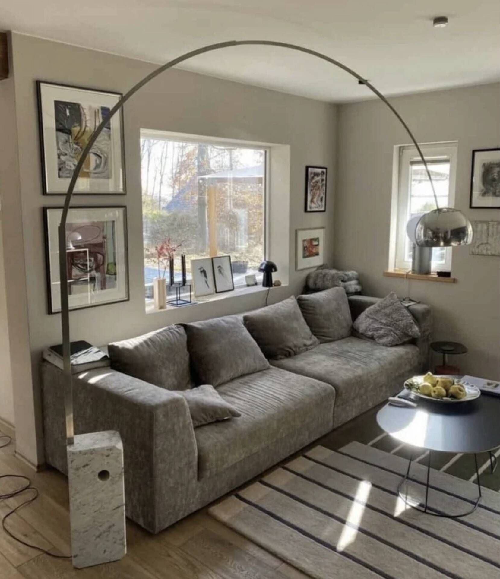 Magnifique lamdaire Arco - designer Achille and Per Giacomo Castiglio