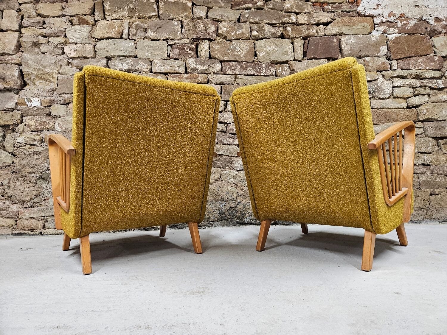 Pair of vintage armchairs 1960