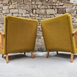 Pair of vintage armchairs 1960