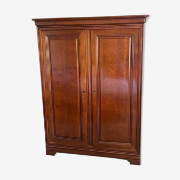 Solid cherry cabinet Louis Philippe style