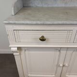 Marble top bathroom cabinet
