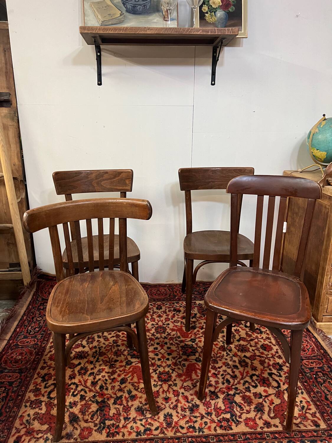 Old bistro chairs