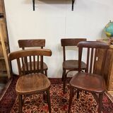 Old bistro chairs