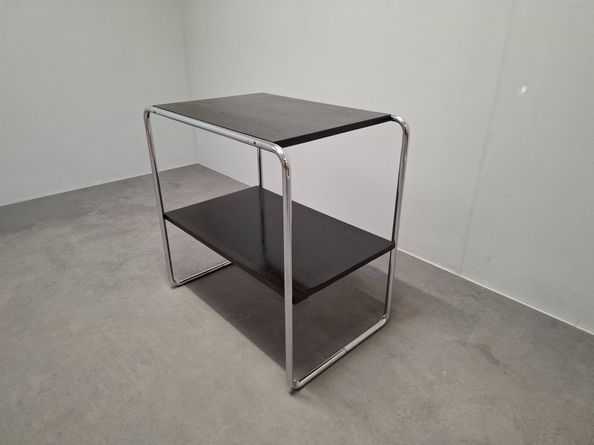 Bauhaus Side Table Attributed to Marcel Breuer, Czechoslovakia
