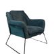 Armchair with armrests