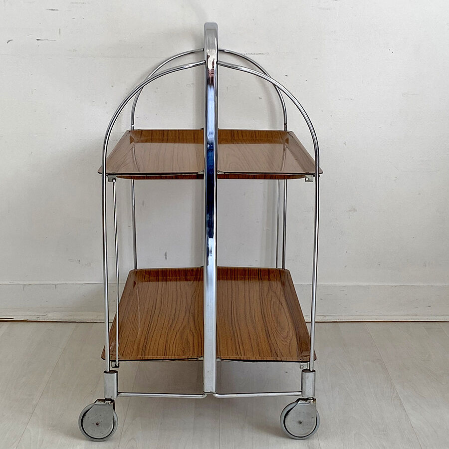 Folding service with vintage roulette 80's