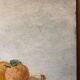 Old painting, still life with roses and oranges, signed circa 1950.