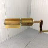 Viktor Frauenknecht brass Haloprofil 878HR floor lamp Swiss Lamps