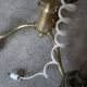 Lustre en laiton vintage
