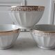 Trio of Longchamp bowls 50-60s