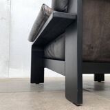 Postmodern German brutalist lounge chair by Rolf Benz for Musterring, 1990s.