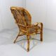 Italian rattan chair 1970's
