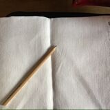White linen table path 0, 60x 1.40