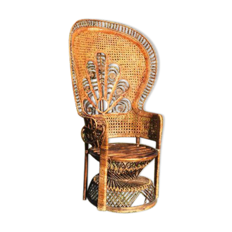 Emmanuelle adult peacock chair for the 70s