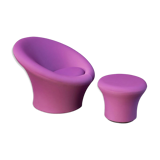 Armchair and Ottoman "mushroom" by Pierre Paulin for Artifort