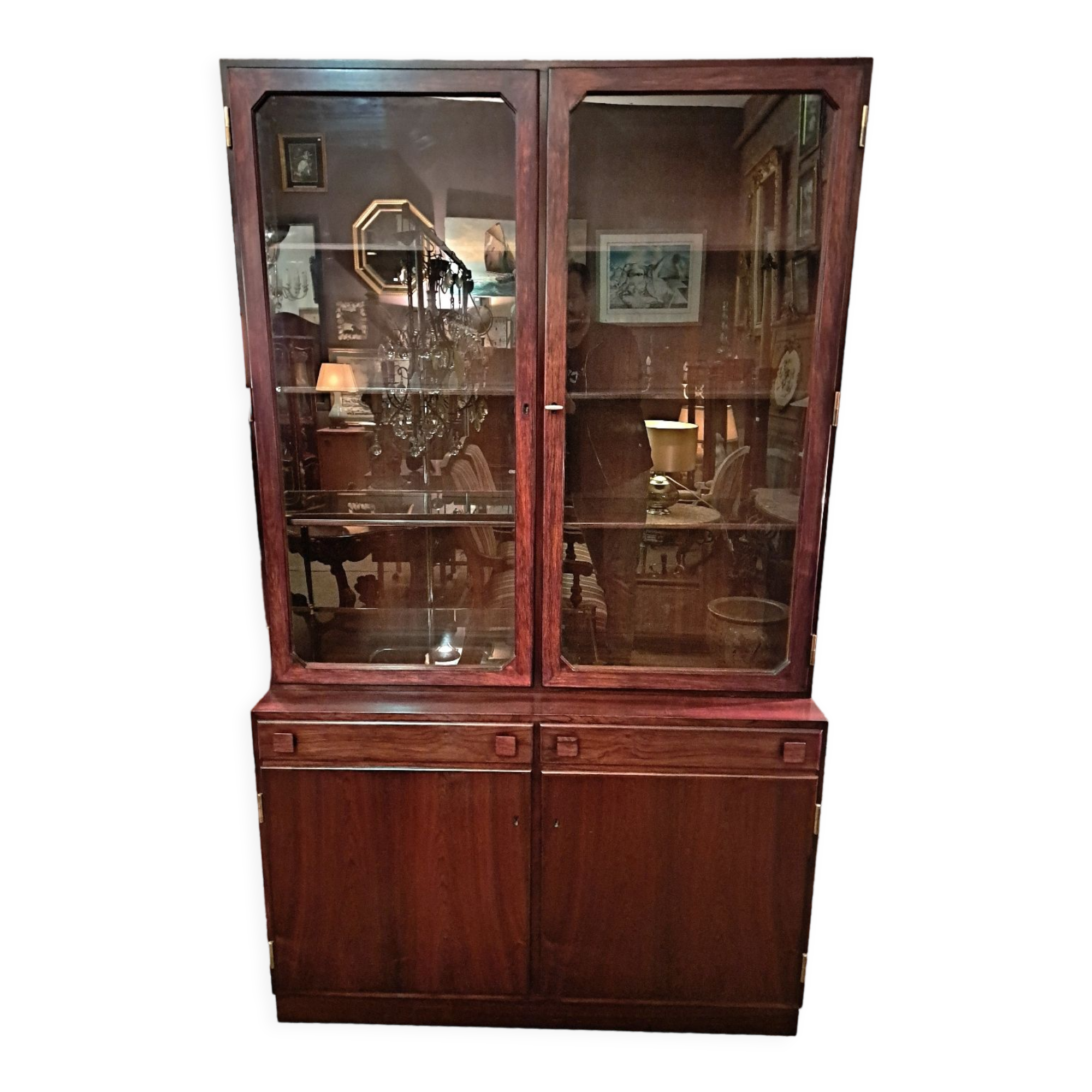 O.Bank Larsen Rosewood Bookcase