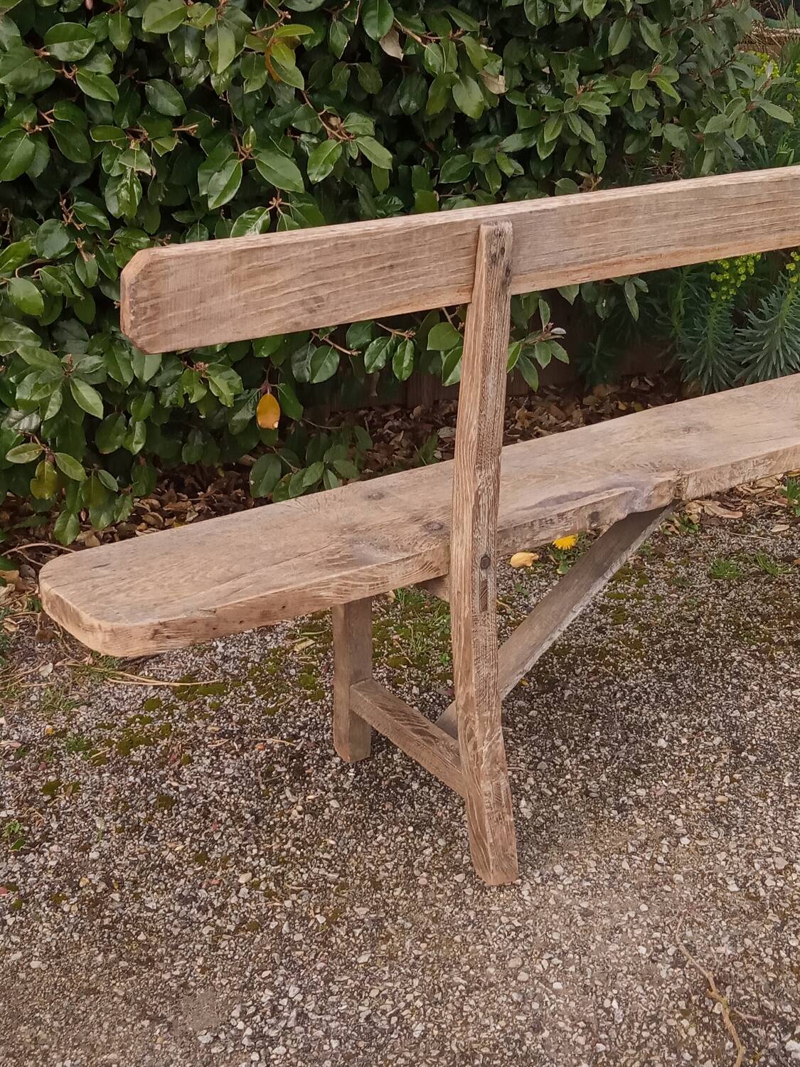 Oak farm bench 280 cm