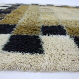 1960s Abstract Wool Carpet by Hojer Eksport Wilton, Denmark