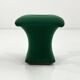 Tabouret Space Age vert, 1970