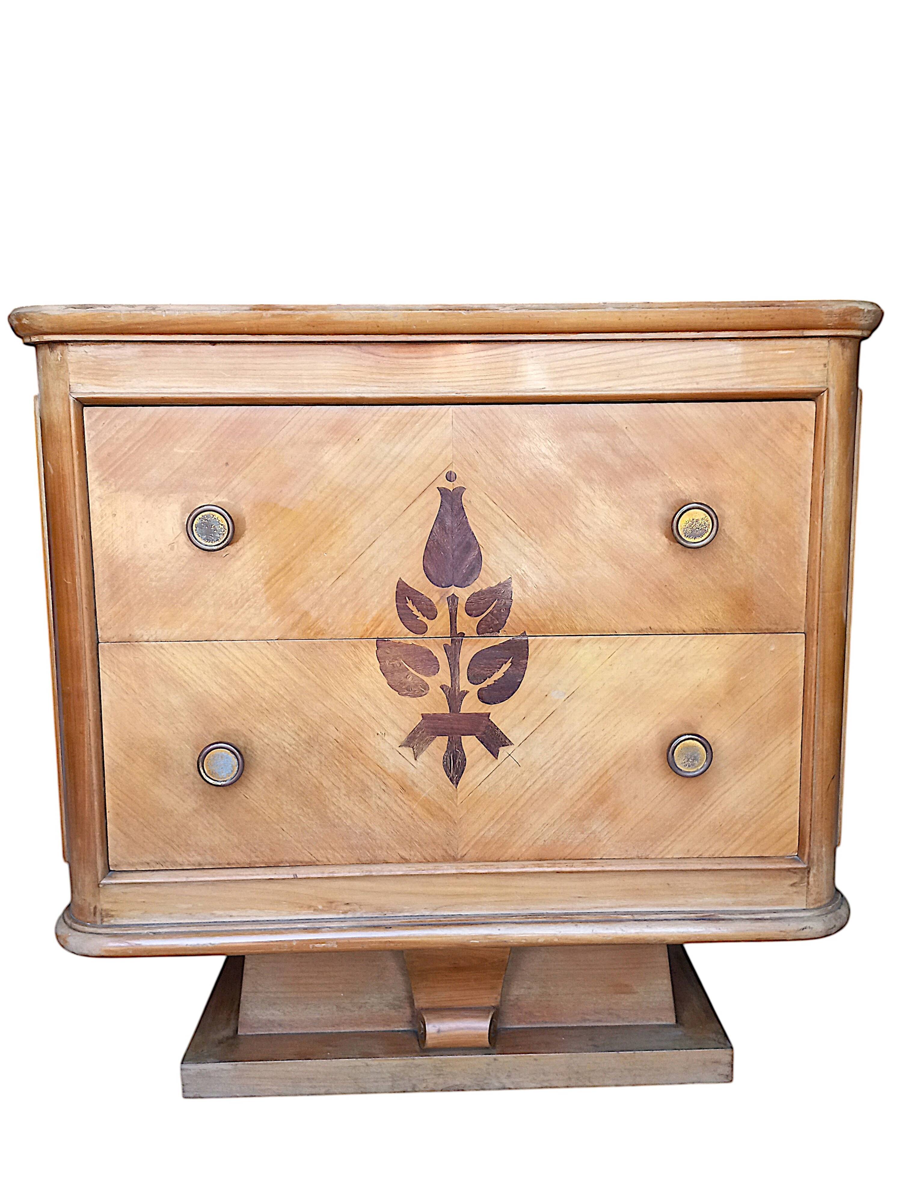 Small Art Deco chest of drawers
