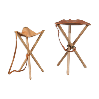 Foldable stools of the 1960s