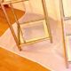 Ensemble de 5 tables Lancel 1970
