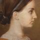 Oil on canvas portrait XIXth