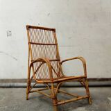 Rattan armchair
