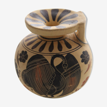 Vase décoratif grec corinthien numéroté