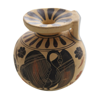 Small Greek decorative vase, Corinthian, numbered
