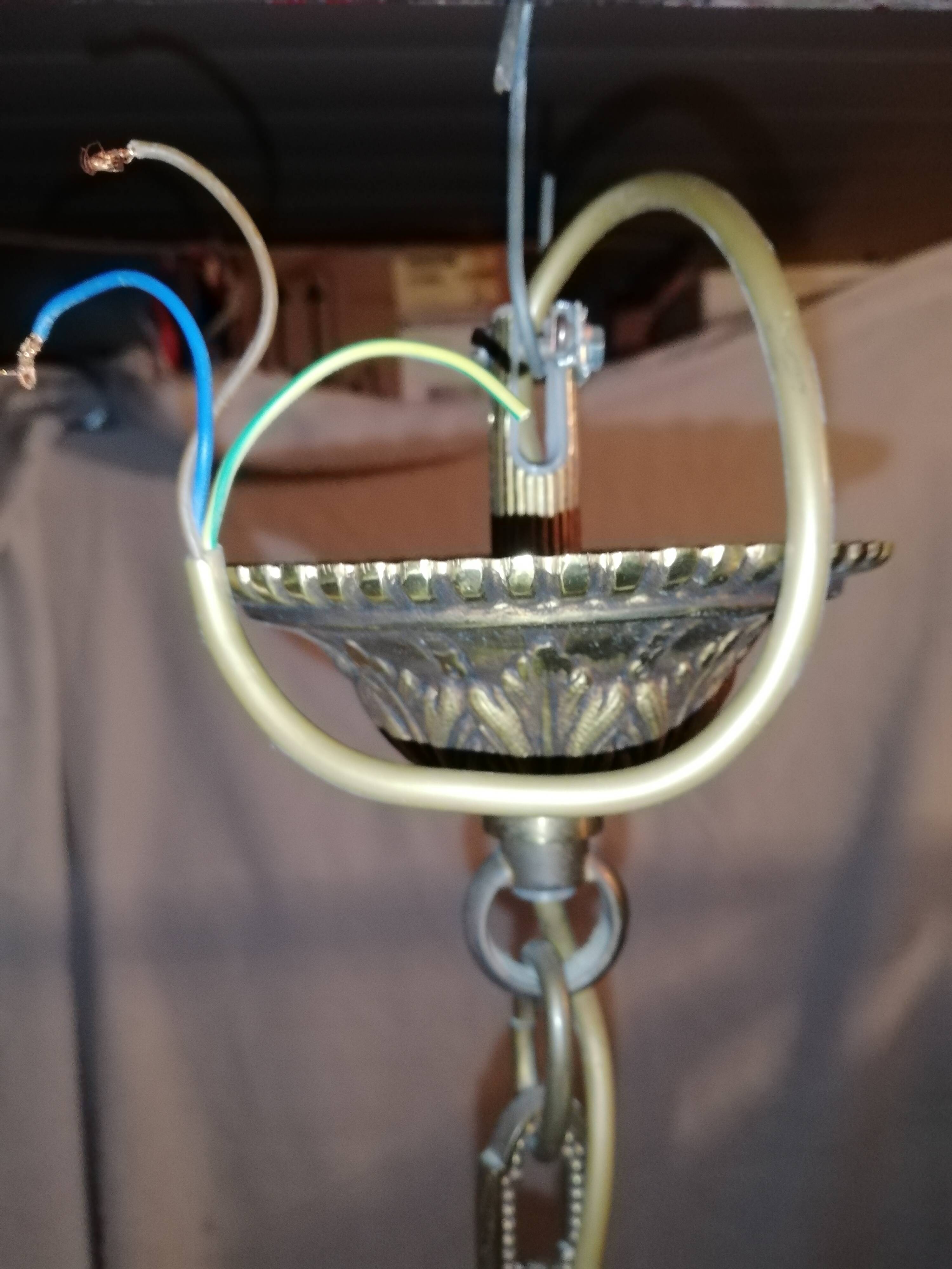 Crystal tassel chandelier 6 candle lights