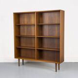 Grande Bibliothèque en Noyer par Bertil Fridhagen pour Bodafors, 1969