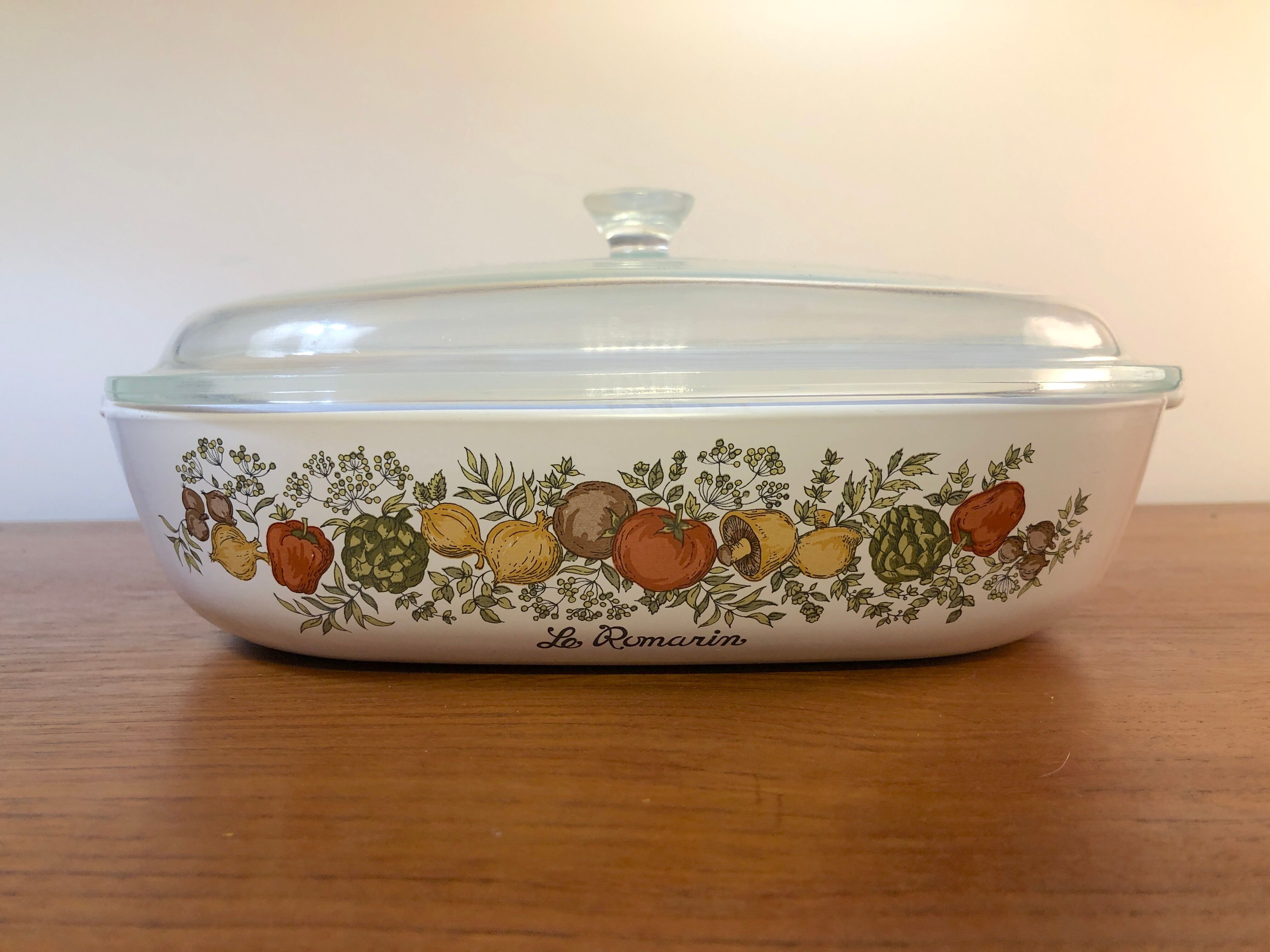 Cocotte vintage Pyroflam Le Romarin - made in Hollande