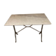 Marble bistro table