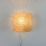 Mid Century Amber Glass Ceiling Light By Helena Tynell For Limburg, Germany, 1970s